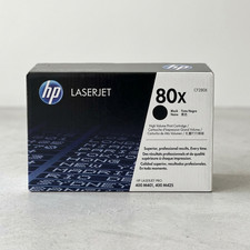 HP 80X CF280X LaserJet Pro High Yield Black Toner Cartridge MFP M425/M401 - NEW picture