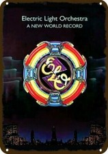 1979 ELECTRIC LIGHT ORCHESTRA ELO World Record DECORATIVE REPLICA METAL SIGN picture