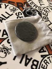 BLANK 1.5” Hand Made Custom Blackened Copper Golf Ball Marker picture