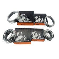 25580 25520 14125A 14276 Bearing Seal Grease Set for 7000-lb Trailer Axle TIMKEN picture
