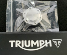 New OEM Triumph Tiger / Sprint Aluminum Steering Upper Yoke Cap Nut # T2040442 picture