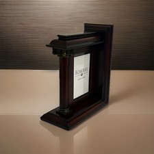 Classic Bombay Mahogany Bookend to Showcase 3.5