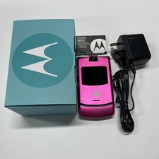 Unlocked Motorola RAZR V3 Retro Flip Phone -Pristine GRADE A+ Phone GIFT picture
