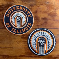 University of Illinois Fighting Illini Embroidered Patch – Premium NCAA Patch picture