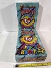 2 Sealed Boxes 1999 ty Beanie Babies Series III Cards 2nd Edition Official Club picture