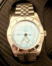 TUDOR Black Bay 54 Lagoon Blue Steel Watch 37mm picture