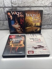 Wrong Turn Franchise DVD Collection Unrated Lot Wrong Turn 1-4 Movies picture