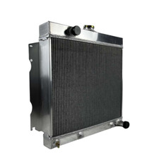 3 Row Aluminum Radiator for 1965-69 DODGE Coronet Dart Charger V8 I6 AT picture