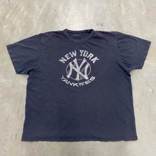 New York Yankees T Shirt Mens XL Navy Blue 47 Brand MLB picture