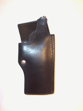 1986 Tex Shoemaker & Sons 45HA Black Leather Holster RIGHT HAND picture