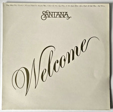 Santana Welcome Vinyl LP UK CBS 32194 VG+/VG+ Latin Rock Jazz Fusion picture