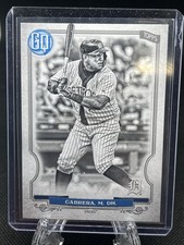 Topps 2020 Gypsy Queen Miguel Cabrera Tigers #266 Black & White /50 picture