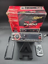 Sony CDX-C7000X FM/AM Compact Disc CD Player w/ Remote *Missing Wiring Harness* picture
