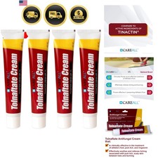 Tolnaftate Cream USP 1%, 1.0 oz. Tube 4 Pack, Effective Antifungal Treatment ... picture