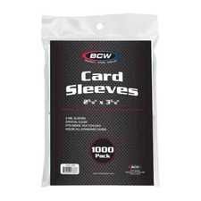 (10000) BCW Soft Penny Card Sleeves | Case  | 10x 1000ct packs picture