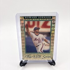 1992 Donruss - The Elite Series Howard Johnson #15 /10000 picture