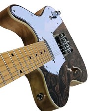 Electric Guitar Bankruptcy - New Custom Semi-Hollow Burl Top TL-Style Guitar picture