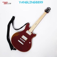 Anime BanG Dream It's MyGO Rāna Kaname Cosplay Guitar Red Handheld Prop 100cm picture