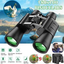 180x100 HD Military Zoom Powerful Binoculars Day/Low Night Optics Hunting &Case picture