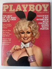 Playboy October 1978,  Vintage Dolly Parton  interview, Cheryl Tiegs Excellent picture