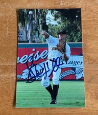 Brock Holt Red Sox Pirates Signed Autograph MiLB Minors 4x6 Photo picture