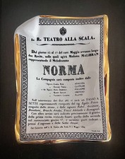 Vintage Fornasetti Milano Teatro alla Scala 