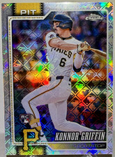 2026 Topps Chrome Logofractor #74 Konnor Griffin RC Rookie Pittsburgh Pirates picture