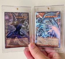 Yugioh Dark Magician Blue-Eyes White Dragon UR Over Frame LOCH-JP001 LOCR-JP001 picture