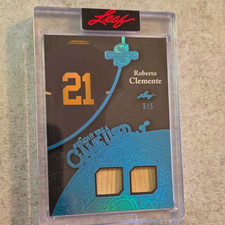 Leaf 2025 Spectacular Roberto Clemente Pirates When It Was Game Used WU-20 /5 picture
