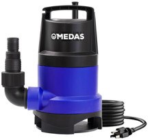 Bomba de sumidero sumergible de 1HP Bomba de agua limpia/sucia 3434GPH, Nuevo picture