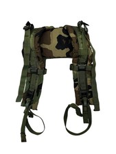 USGI Woodland camo M81 Molle ii Rucksack Shoulder Straps picture