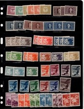 AUSTRIA 1918-1953, 88 AIRMAILS, MOSTLY MINT HINGED SOME NEVER HINGED ONLY 6 USED picture