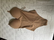 SKIMS Firm Compression Shapewear Thong Bodysuit Sienna Solid Women’s M picture
