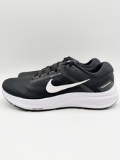Nike Men's Air Zoom Structure 24 Running Size 12 Black White |DA8535-001| picture