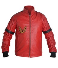 Smokey and the Bandit Burt Reynolds Red Leather Jacket picture