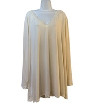 NWT Lane Bryant Stretch Ivory Lace V-Neck Top Sz. 26/28 NEW picture
