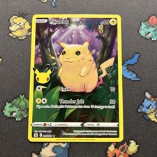 Pikachu 005/025 NM/LP -Full Art Pokemon Card- Celebrations (7k2) picture