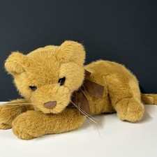 Vintage Dakin Lion Cub Plush Stuffed Animal HTF Wild Cat 1994 Plush picture