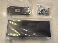CRL - Matte Black-90 Degree Hold Open - Hydraulic Door Patch Fitting picture