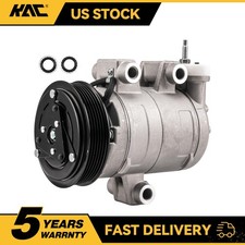 A/C Air Compressor & Clutch Fits 2006-2007 Chevy Equinox 2008-2009 Equinox 3.4L picture