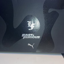 PUMA LaFrancé Fast & Furious Black/Red Low Top Lace-Up Men's Sneaker New picture