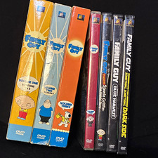 Family Guy DVD Lot Vol 1-3 & 5, Stewie Griffin, Blue Harvest, Dark Side picture