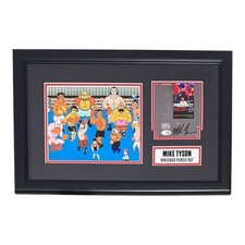 Mike Tyson Framed Signed Custom Punch Out Video Game JSA & Tyson Authen #3 picture