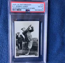 PSA 4 GRADED 1935 J.A.Pattreiouex R.T. Bobby Jones #19 Sporting Events & Stars picture