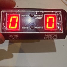 score board display for ESPN Jumbo LED Tabletop Air Hockey,  picture