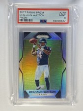 2017 Prizm DESHAUN WATSON Silver Prizm ROOKIE RC #279 PSA 9 MINT picture