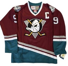 Paul Kariya Anaheim Mighty Ducks CCM Throwback Jersey (Men's Sizes) picture