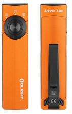 Olight ArkPro Lite Orange 3-in-1 Flashlight, 1200 Lumes White, 40 Lum Red, & UV picture