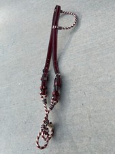 Rawhide Charro Saddle Horse Headstall, Cabezada Finas Cuero Crudo picture