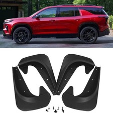 For Chevrolet Traverse Mud Flaps Splash Guards Fender Mudguards Front Rear Black picture